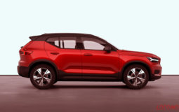 red volvo xc40 recharge